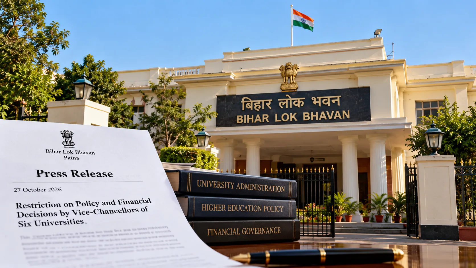 Bihar University Governance Row: Governor Restricts Six Vice-Chancellors from Policy and Financial Decisions